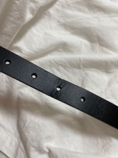 피스워커(PIECE WORKER) Filmy Leather Belt / Black 후기