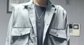 아차(ACHA) 써지컬스틸 사각 스틱 펜던트 _ 목걸이 후기