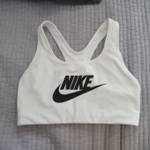 나이키(NIKE) 스우시 퓨추라 스포츠 브라 화이트 (899370-100) 후기
