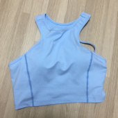 데비웨어(DEVIWEAR) 여성 요가복 DEVI-TS0001-베이비블루 필라테스 브라탑 후기