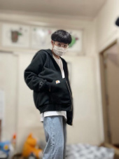 토피(TOFFEE) 와이드 데님 팬츠 (DEEP GREY) 후기