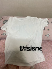 디스이즈네버댓(THISISNEVERTHAT) HSP Logo Tee White 후기