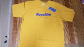 로얄라이프(ROYALLIFE) RL001 오리지널 로고 반팔티 화이트 후기