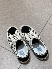 반스(VANS) 볼드 엔아이 - (체커보드) 블랙:마쉬멜로우 / VN0A3WLPR6R1 후기