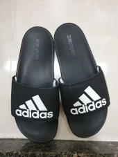 아디다스(ADIDAS) 아딜렛 컴포트 - 다크블루:화이트 / B44870 후기