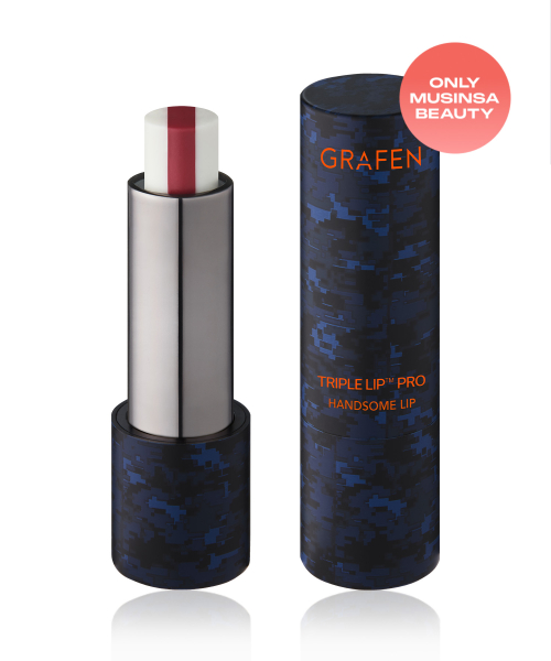 Grafen Triple Lip Pro Moisturizer/Colored Lip Balm [Handsome Lip]