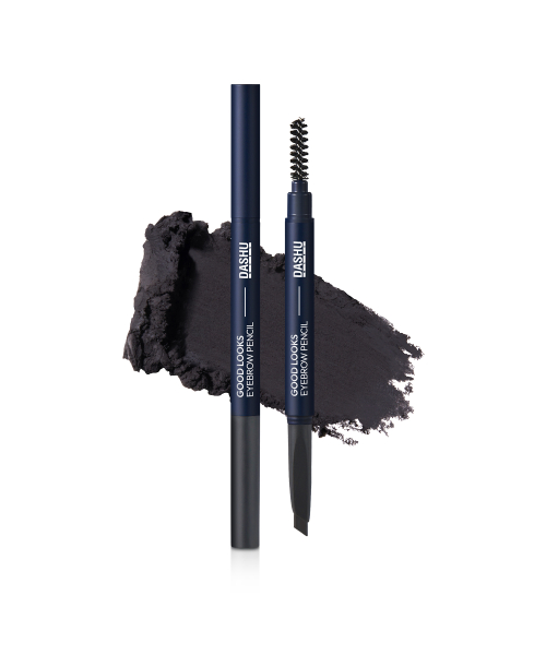 DASHU Men's Eyebrow Natural Gray