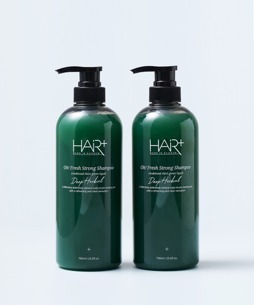HAIRPLUS - Oh fresh Dandruff Anti-Hair Loss Strong Shampoo 700ml x 2