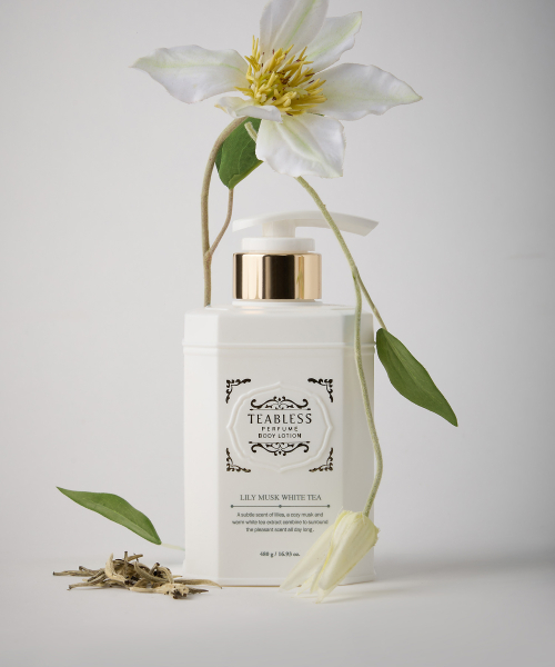 Teabless Perfume Body Lotion Lily Musk White Tea 480g