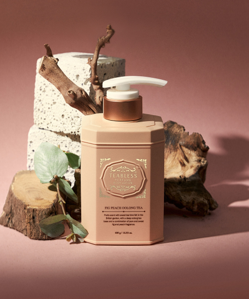 Teabless Perfume Body Lotion Fig Peach Oolong Tea 480g