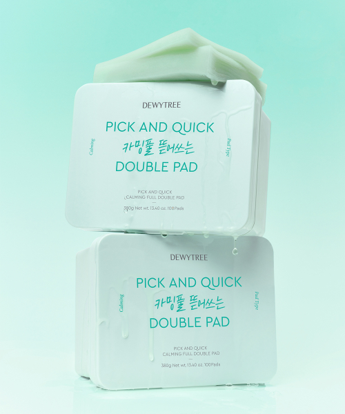 DEWYTREE Pick & Quick Calming Pull Disposable Double Pads 100 Sheets
