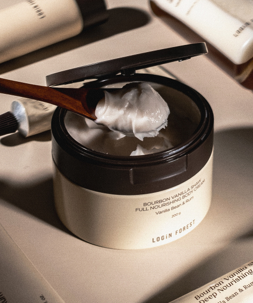 LOGiN FOREST Bourbon Vanilla Shaw Full Nourishing Body Cream