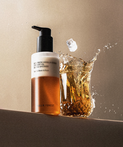 LOGiN FOREST Bourbon Vanilla Shaw Creamy Oil Blend Shower