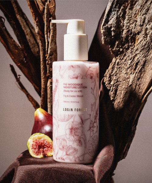 LOGiN FOREST Fig Woodique Moisture Lotion Body For Us Earth 300ml