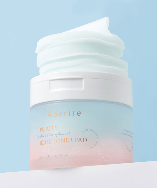 Aperire Pure Blue Toner Pad 140ml / 70 sheets