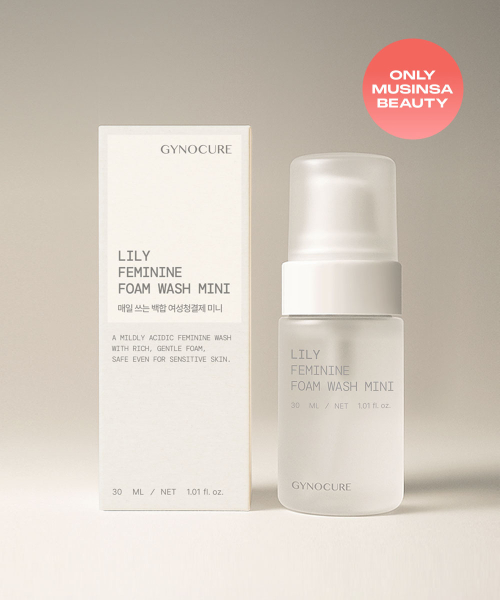 GYNOCURE Gino Cure Lily Mild Acidic Low Irritation Women's Cleansing Gel 30ML
