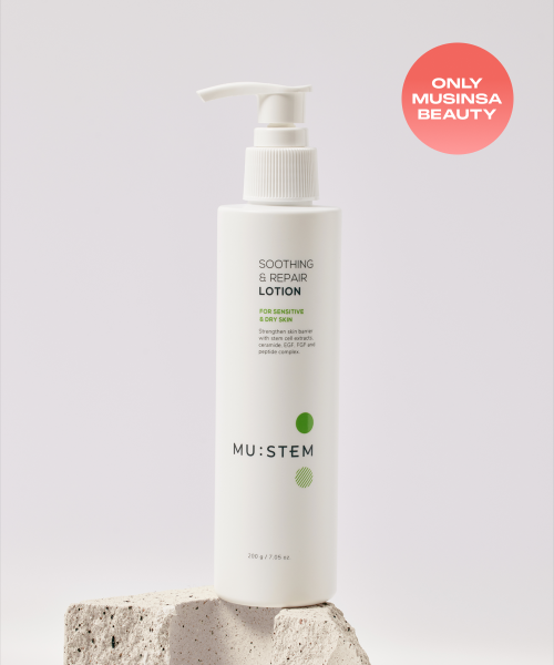 MUSTEM Soothing & Repair Lotion 200g