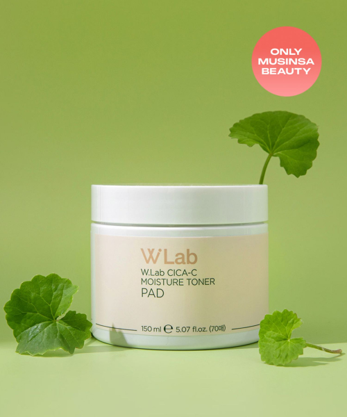 WLAB Cica Moisture Toner Pad 70 Sheets