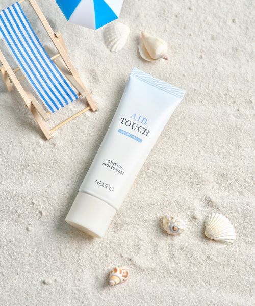 NEERG [Skin Brightening/Wrinkle Improvement] Air Touch Padefree Tone-Up Sunscreen 50ml