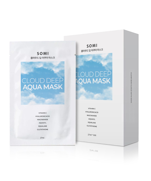 SOMI Cloud Deep Aqua Mask 27ml 10 sheets