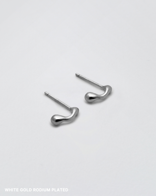 Pamo Earring - White Gold (silver925)