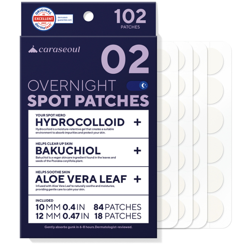 CARASEOUL Acne Overnight Care Spot Patches 102 patches