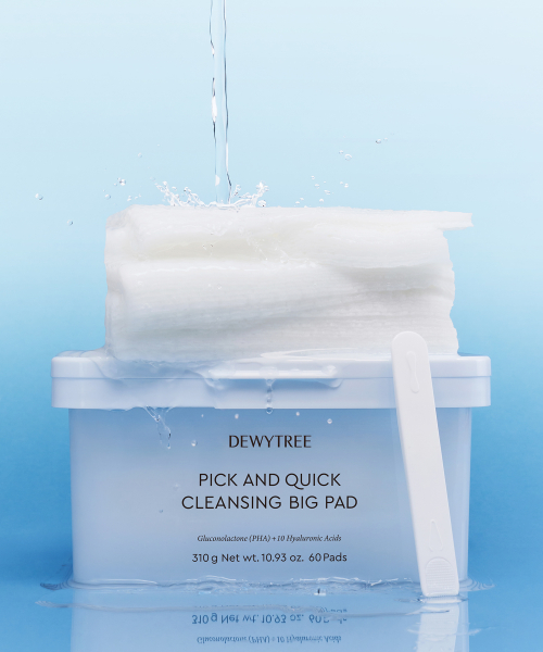 DEWYTREE Pick & Quick Tear-Off Cleansing Big Pads 60 Sheets