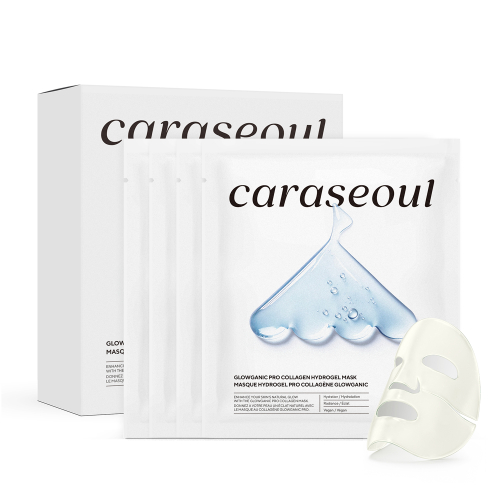 CARASEOUL Glowganic Pro Collagen Hydrogel Mask