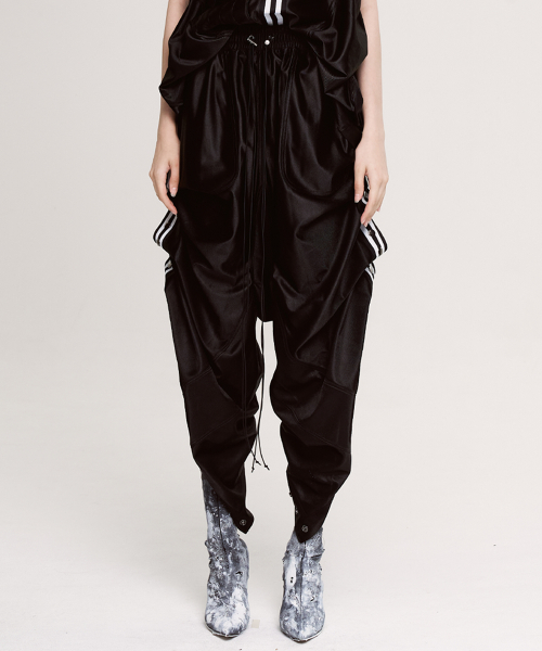 Side Line Snap Track Pants