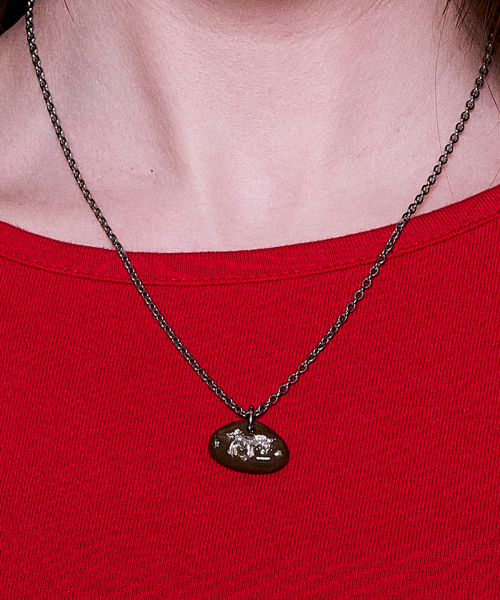 guardian necklace-brown