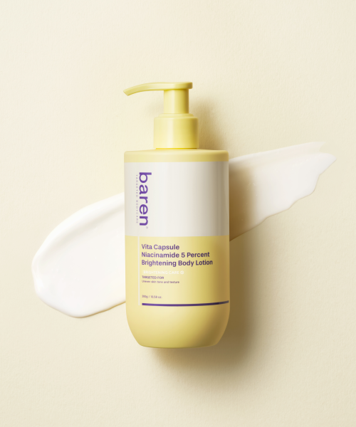 BAREN Balen Vita Capsule Niacinamide 5% Brightening Body Lotion 300g