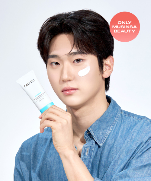 MINIC [MINIC] No Sebum Blue Chamomile Non-Chemical Moisturizing Sunscreen 50ml