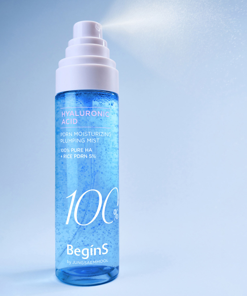 BEGINS Blue Hydrangea Hyaluronic Acid 100 PDRN Moisture Plumping Mist 100ml (G)