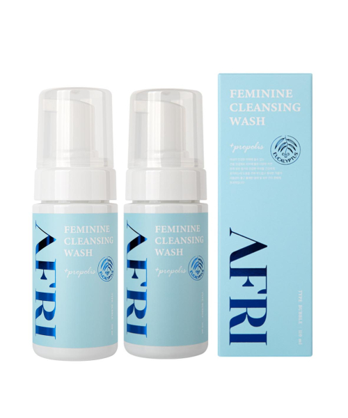 AFRISOLUTION Afrebubble Women's Cleanser 110ml [Blue] Pack of 2