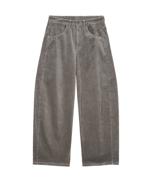 ARCUS 4502 Corduroy Mocha Curved Pants
