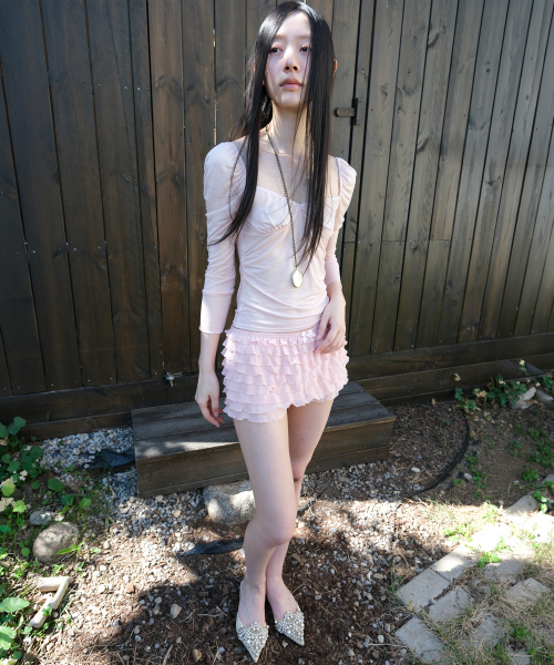 Cake Mini Skirt *Baby Pink