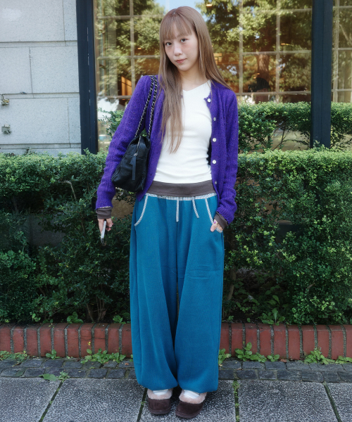 Blend Check Sweatpants_Teal Green