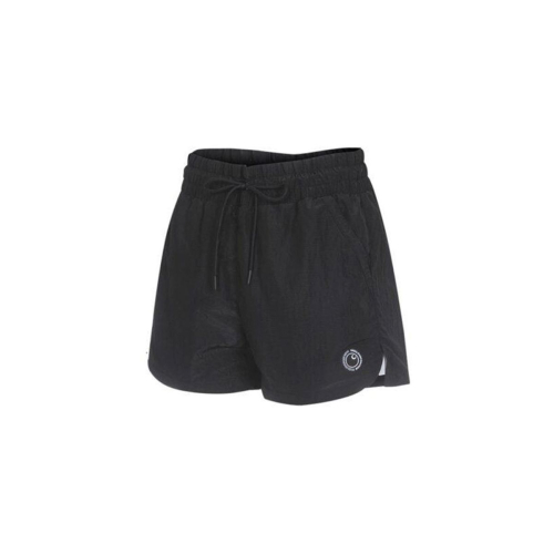 SHELL CORPORATION - ANGEL Recycle Nylon Feather Shorts - Galaxy Black