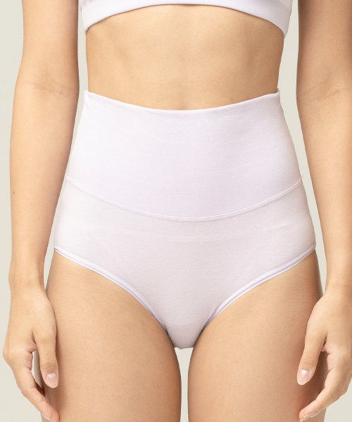 CYCLEAN - Daily Women's Cotton High-Waist Panties (Lavender)