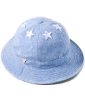 헤이터(HATER) 식스스타 멀티컬러 넵 스카이블루 버킷햇 Six Stars with Multi Colored nep Sky Blue Bucket Hat