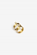 모드곤(MODGONE) [모드곤] Gold 3 Moon Knuckle ring