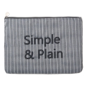 컨셉츄얼(CONCEPTUAL) Wording Clutch Bag-Simple & Plain(CT10200215C)