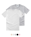 [1+1] Double Cotton Long T-Shirts White