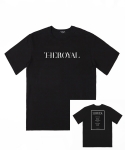 로얄위(THE ROYAL 'WE) 로얄투어 티셔츠 블랙