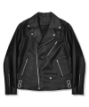 Pocket Leather Rider Jacket