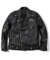 Zipper Leather Rider Jacket