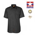 프로퍼(PROPPER) 라이트웨이트 택티컬 반팔 셔츠 (블랙)