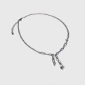 러쉬오프(RUSH OFF) [RUSHOFF]Unique Charming Silver Necklace- Pearl 유니크챠밍목걸이 진주