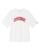 커버낫(COVERNAT) 아치 로고 티셔츠 화이트