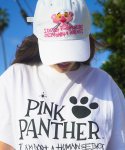아임낫어휴먼비잉(iamnotahumanbeing) HBXPP Pink Panther Face Ball Cap...